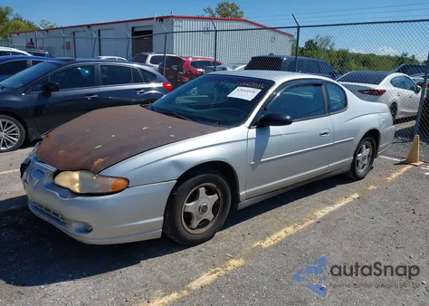 2004 Chevrolet Monte Carlo Ls z USA, uszkodzony, nr VIN 2G1WW12E249135136
